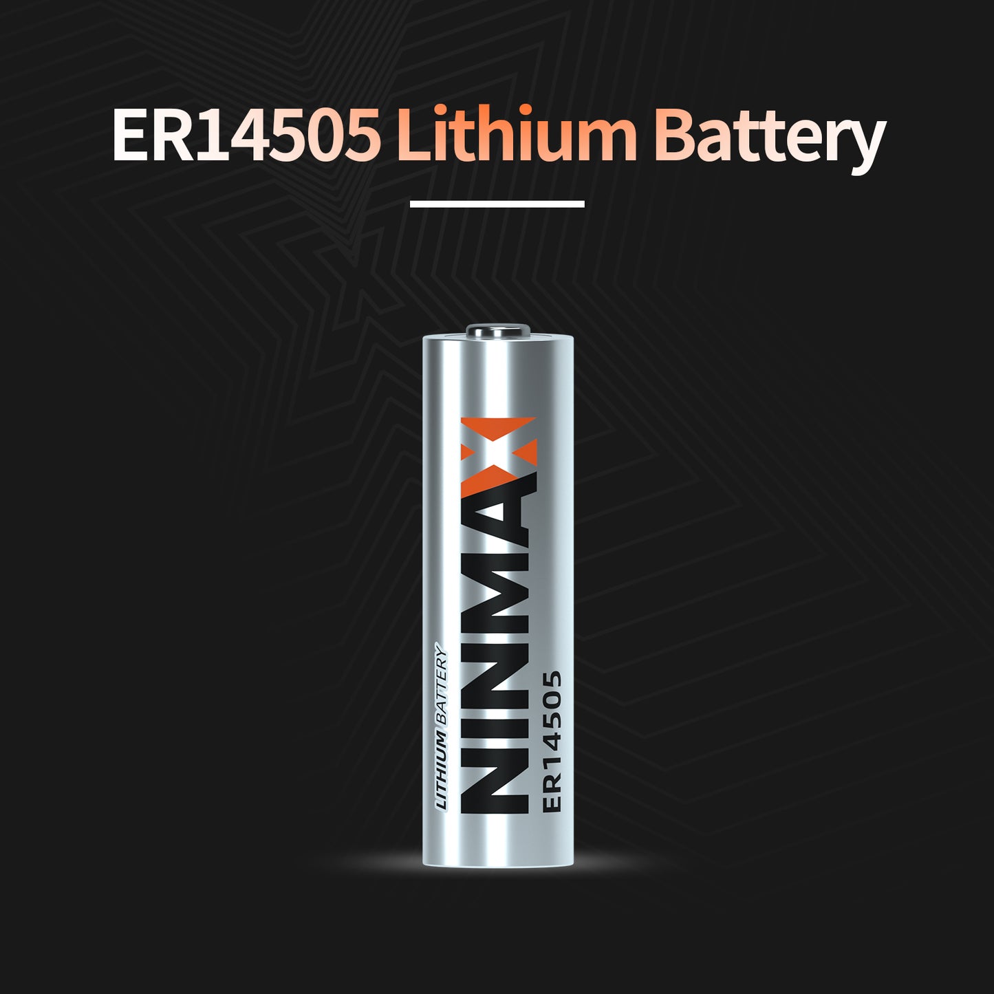 Pilas de litio NINMAX ER14505 AA de 3,6 V (paquete de 4) Li-SOCL₂ no recargables de 2500 mAh
