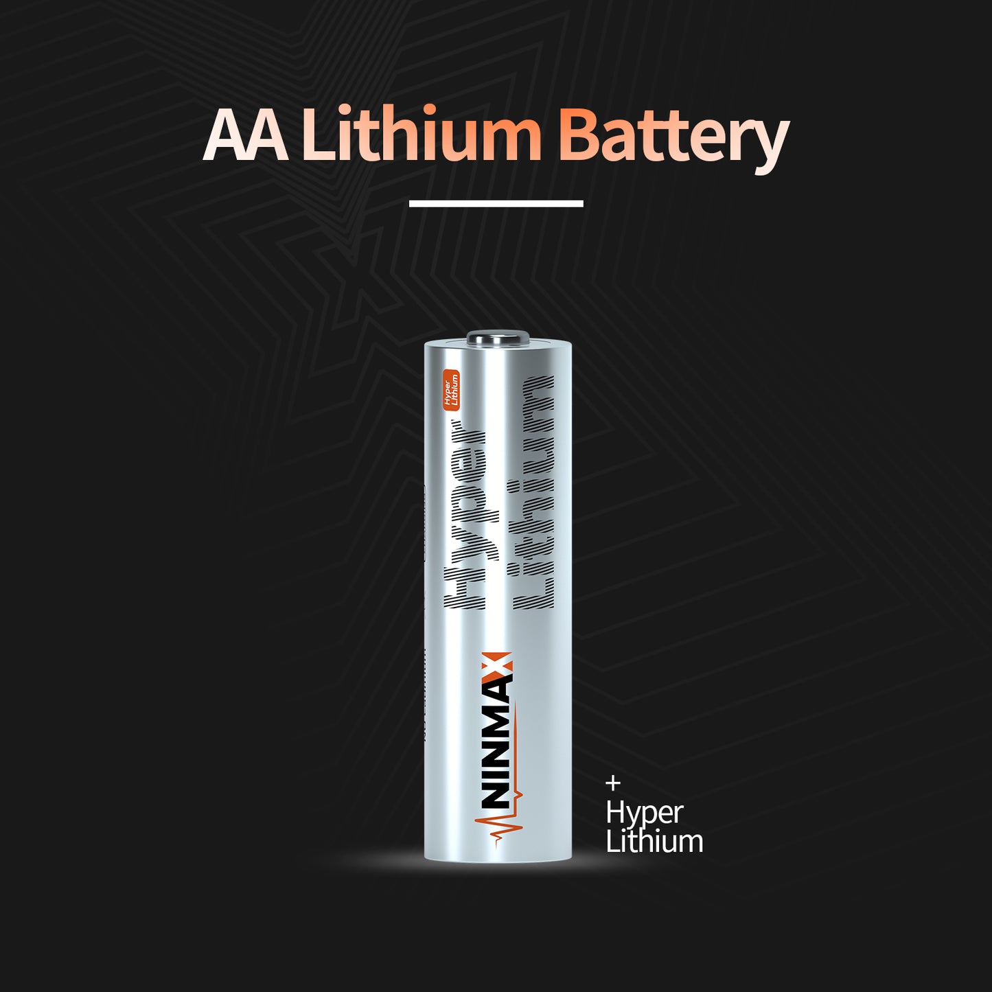 NINMAX AA Hyper Lithium 3500 mAh - Paquete de 20